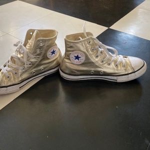 Converse High Top - Gold